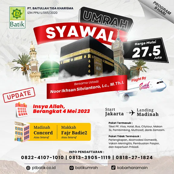 Harga Paket Umroh Keluarga Jogja